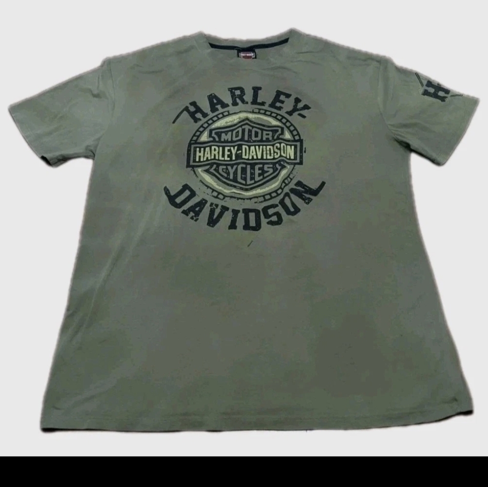 Harley-Davidson Green Men's T-Shirt